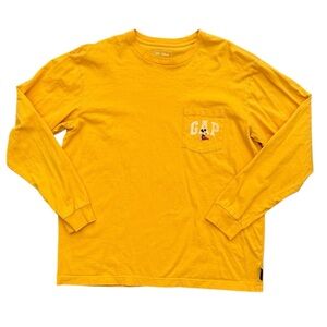 GAP x Disney Mickey Mouse Long Sleeve Shirt